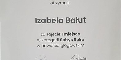 Izabela Bałut Sołtysem Roku w Powiecie Głogowskim-159085