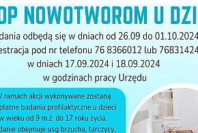 AKCJA USG W GMINIE ŻUKOWICE - STOP NOWOTWOROM U DZIECI-160470