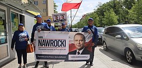 Zwolennicy Karola Nawrockiego wyszli na ulice