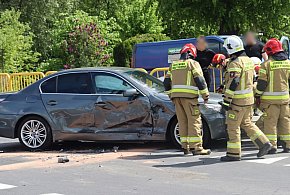 Zderzenie dwóch aut w Nielubi. Znów niebezpiecznie na DK12 [FOTO]-168718
