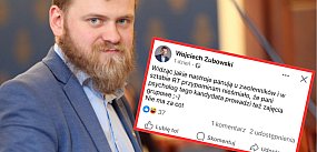 Burza po wpisie posła
