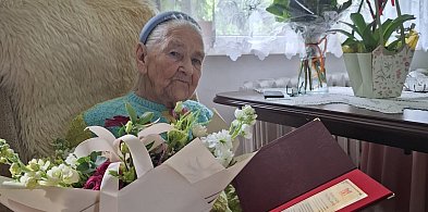 Pani Anna z Brzegu Głogowskiego skończyła 100 lat!-169357