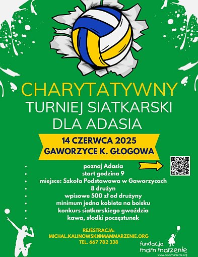 Charytatywny Turniej Siatkarski w Gaworzycach – Pomóżmy Adasiowi spełnić marzenie!-169651