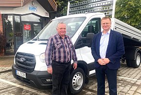  Nowy Ford Transit wzmacnia flotę ZGK Serby, w gminie Głogów-169711