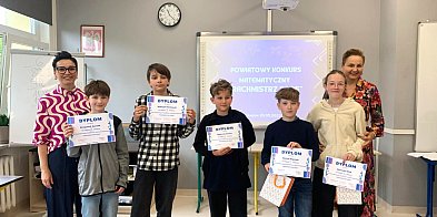 Sukces uczniów z Serbów w Powiatowym Konkursie Matematy-169716