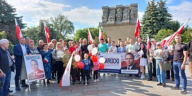 Sprawiedliwej i bezpiecznej Polski. Wiec dla Karola Nawrockiego w Głogowie-169768
