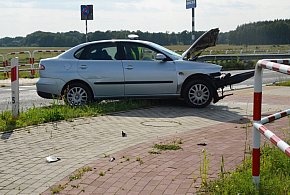Sześć osób uczestniczyło w wypadku. Samochód zleciał ze skarpy pod Głogowem-170239