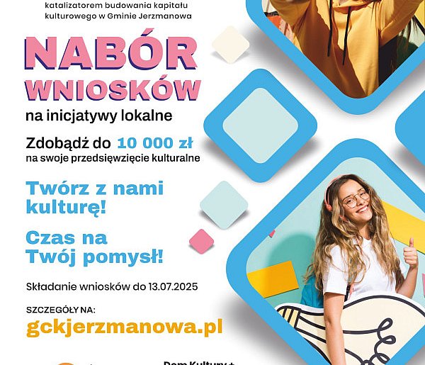 Ruszył nabór na inicjatywy lokalne w gminie Jerzmanowa! -170853