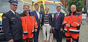 Nowe karetki dla pogotowia w Głogowie