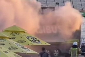 Festiwal Rap Stacja w Sławie przerwał pożar. Zapaliła się butla gazowa!-171337