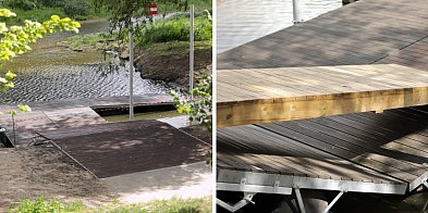 Pomost w zatoce Neptuna prawie gotowy. Atrakcja Głogowa na finiszu [FOTO]-171396