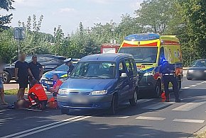 Potrącenie przy Rudnowskiej w Głogowie. Kobieta trafiła do szpitala-172706