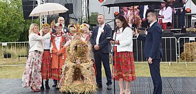 [FOTO] Dożynki w Jerzmanowej w deszczu, ale udane