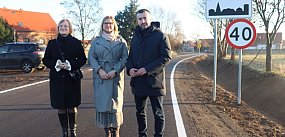 Wyrobili się przed czasem. Droga gotowa w Wojszynie