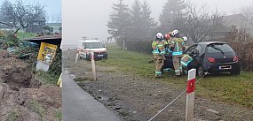 Autem w skrzynkę z gazem. Kolizja w Nielubi pod Głogowe