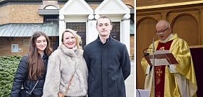 Pierwszy dzień świąt Bożego Narodzenia w Głogowie