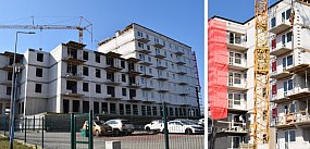 Co rośnie naprzeciw galerii w Głogowie?