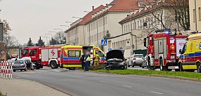 Poważna kolizja na Wojska Polskiego w Głogowie