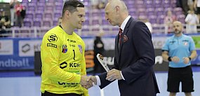 [FOTO] Stachera zamurował bramkę