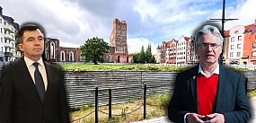 Blaszany płot wkrótce zniknie. Ale tylko za zielenią