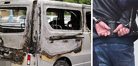 Jest areszt dla podejrzanego o podpalenie busa