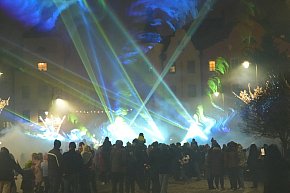 Ogień i lasery w na głogowskim rynku-8663