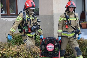 Akcja strażaków na Wałach Chrobrego w Głogowie. Znów groźna pralka [FOTO]-175551
