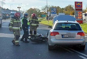 Wypadek za mostem na krajowej dwunastce. Jedna osoba poszkodowana-175850