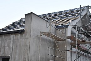 Mrozy nie zatrzymują budowy