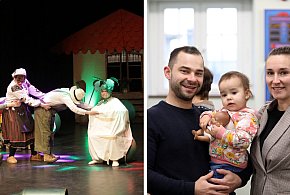 Rzepka poszła w ruch, sala teatru w Głogowie pękała w szwach! [FOTO]