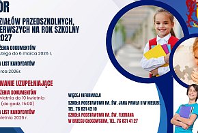 Rekrutacja do oddziałów przedszkolnych i klas pierwszych w gminie Żukowice
