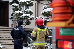 Pożar na poddaszu domu w Głogowie. Szybka reakcja zapobiegła tragedii