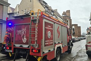 Pilna akcja strażaków na Starym Mieście w Głogowie