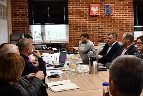 Rada Budowy omawia postępy inwestycji wodno-kanalizacyjnej w strefie przemysłowej