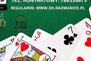 Turniej gry w tysiąca w Radwanicach!