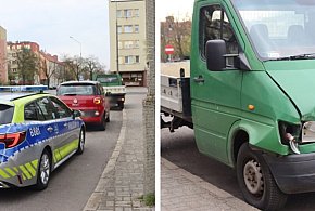 Mercedesem uderzył w Fiata. Kolizja na pl. Tysiąclecia w Głogowie