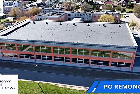 Sala gimnastyczna w Grębocicach po modernizacji za ponad 3 mln zł z dotacji