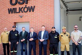 Nowa jakość dla bezpieczeństwa mieszkańców. Remiza OSP w Wilkowie po modernizacji