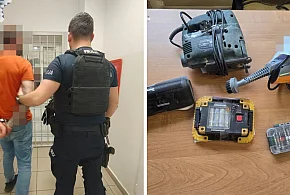 Policyjny pościg! Uciekał z piwem w ręku i głośnikiem na szyi