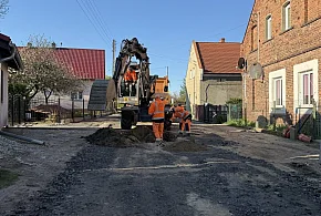 Ruszyła przebudowa drogi w Dobrzejowicach. Trwają intensywne prace