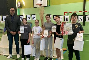 II miejsce dla uczniów z Serbów w konkursie „Sprawna matematyka”