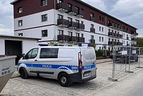 Pocisk na budowie w Głogowie. Saperzy i policja na miejscu