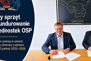 Gmina Głogów inwestuje w bezpieczeństwo. OSP otrzymają nowy sprzęt i umundurowanie