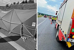 Tragiczny wypadek motocyklisty. Śmierć pod Kaźmierzowem