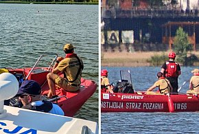 Drugi dzień dramatycznych poszukiwań 57-latka na Jeziorze Sławskim