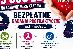 Fundacji KGHM Polska Miedź zaprasza  na bezpłatne badania profilaktyczne