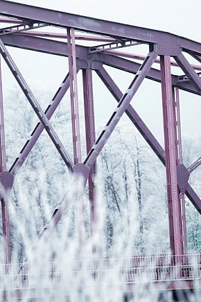 Mroźny, ale jak piękny poranek w Głogowie-8507