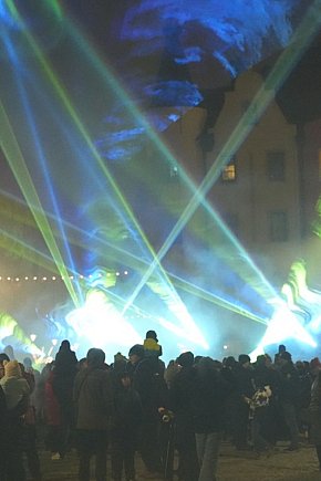 Ogień i lasery w na głogowskim rynku-8663