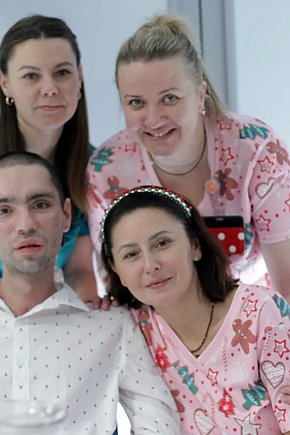 Piękne chwile podczas wigilii w hospicjum-8714