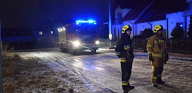 Straż pożarna na sygnale pojechała na osiedle domków